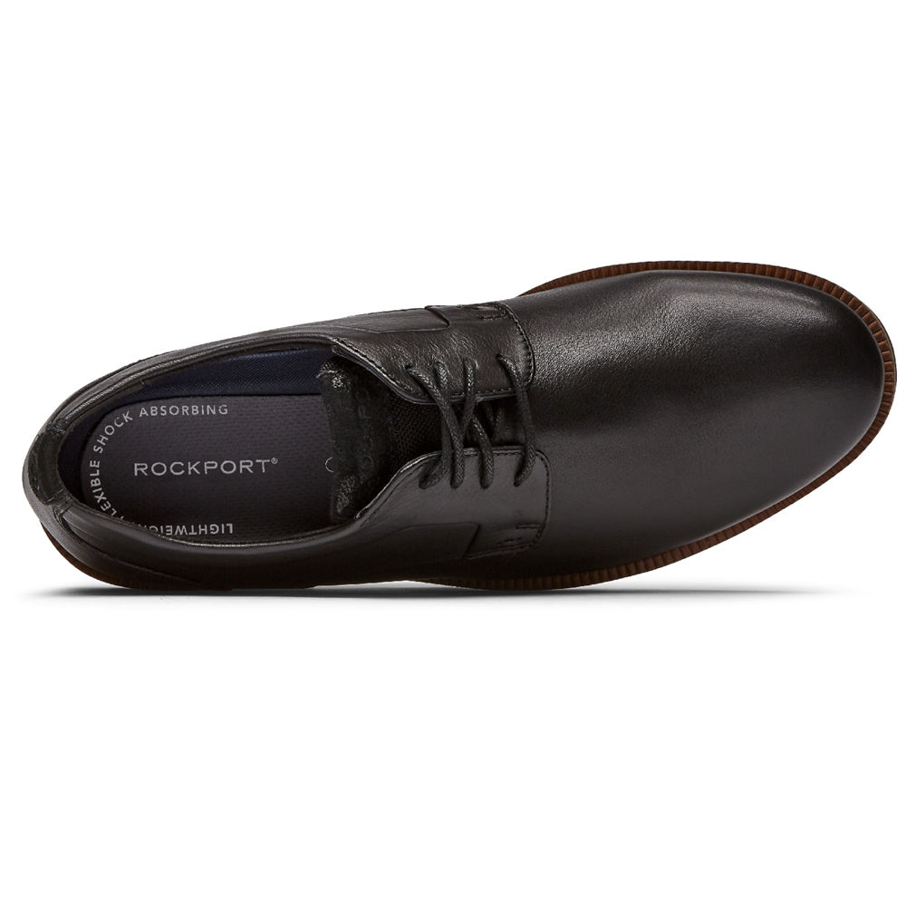Rockport Oxfords Herr Svarta - Sharp & Ready 2 Plain Toe - YICOR4861
